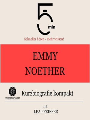 cover image of Emmy Noether